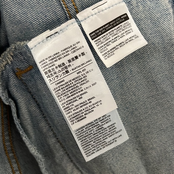 Levi’s Jean Womens S Jacket - Picture 4 of 5
